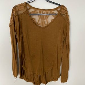 Free people long sleeves top